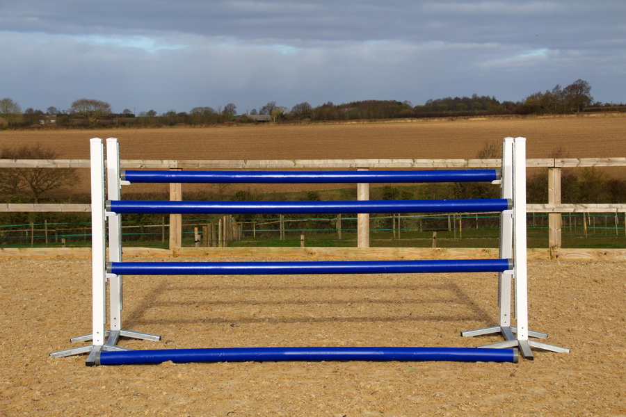 Oxer Show Jump 4 Pole, 1.65m x 3m Jump 2 It Horse Jumps