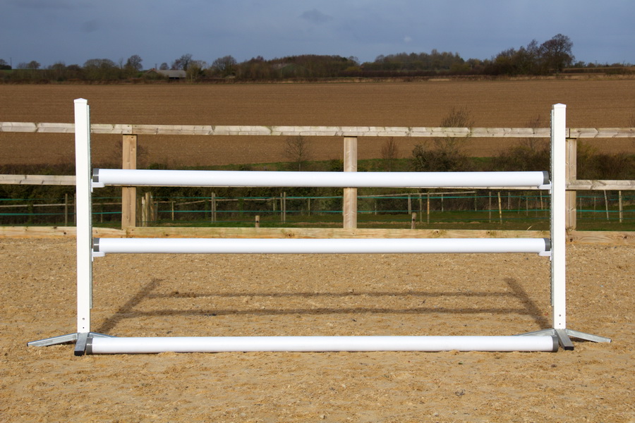 Upright Show Jump 3 Pole, 1.65m x 3m Jump 2 It Horse Jumps