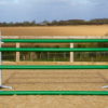 4 Pole 1.65m Oxer Show Jump Green
