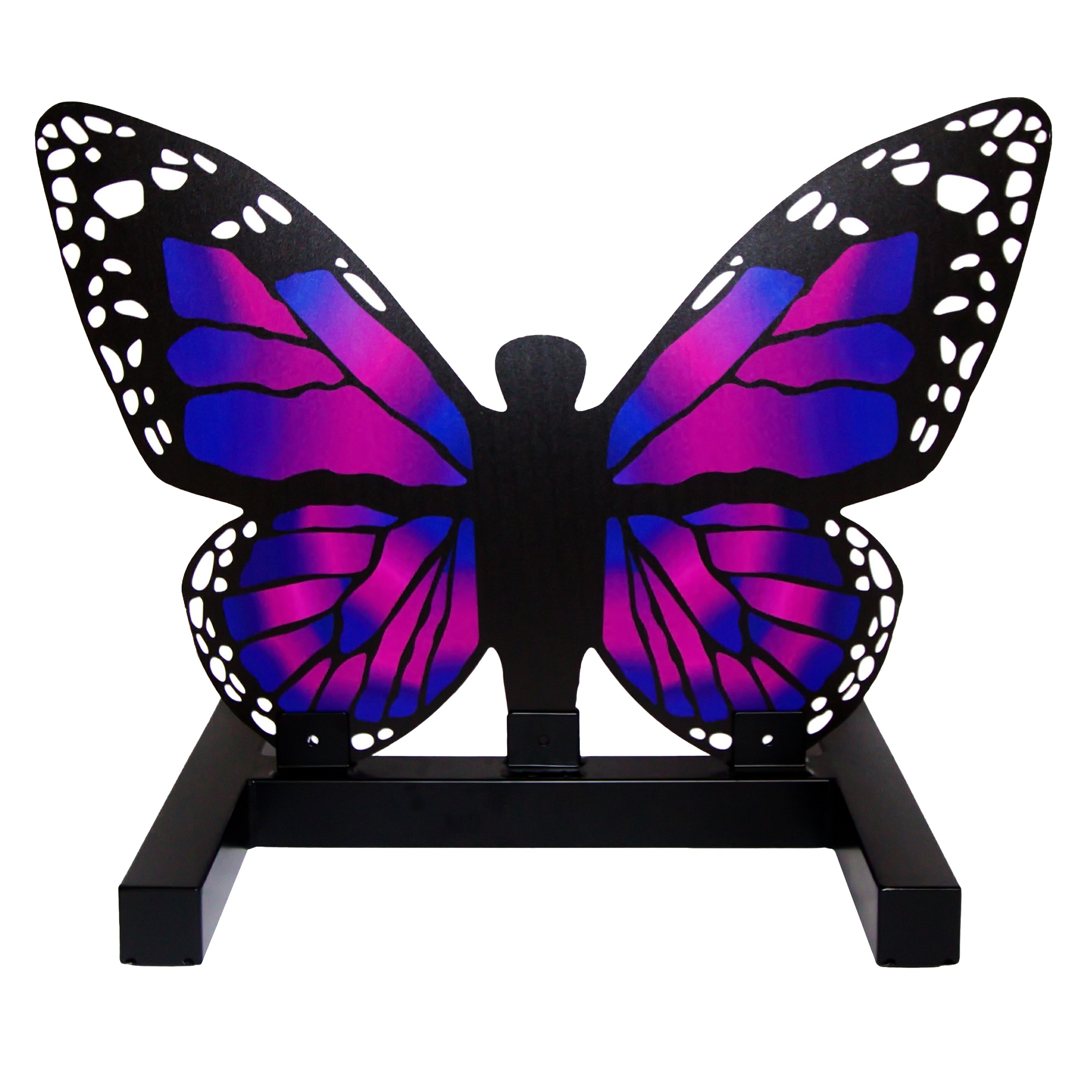 2 x Purple Butterfly Show Jump Fillers Jump 2 It Horse Jumps