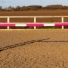 Pink and White Plastic Show Jump Poles