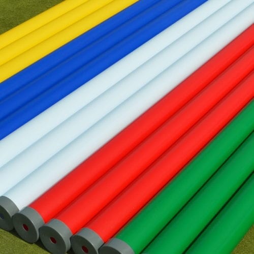 Plastic Show Jump Poles - Single Colour