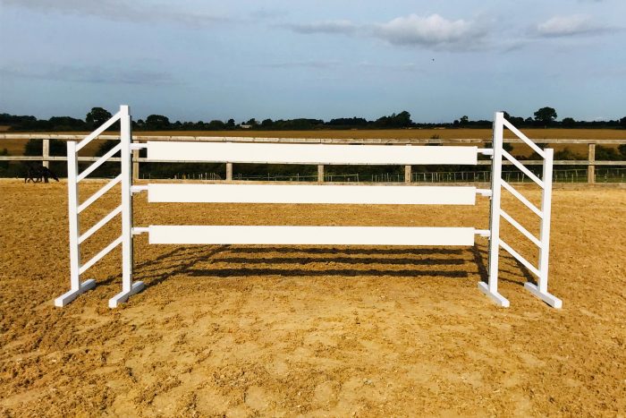 White Plastic Show Jump Planks