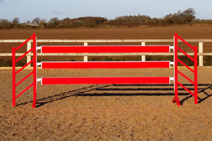 Red Show Jump Wings