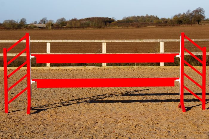 Red Show Jump Wings