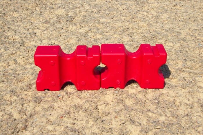 Red Cavaletti Blocks